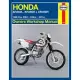 Honda Xr250l, Xr250r & Xr400r 1986 Thru 2004: 249cc, 397xx