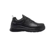 *NEW* King Gee Mens Hypertec Leather Sport Safety Work Shoe K26495 - Black