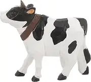 Wood Cow Figurine Wooden Cow Figurine Decoration Wood Cow Craft Ornament Desktop Decor for House Decorations/948