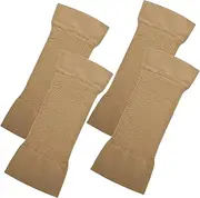 PACKOVE 2 Pairs Arm Slimming Sleeves for Women Comfortable Compression Arm Shaper Toning and Shaping for Daily Wear and Special Occasions