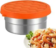Snack containers for, snack containers for toddlers - STAINLESS STEEL SNAGE STORIES DEPOSIONS with silicone lid - Lunch bowls, food box for