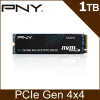 在飛比找PChome24h購物優惠-PNY CS2241 1TB M.2 2280 PCIe 4