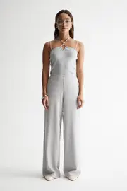 Selene Knit Top Chrome Size 14 | Elka Collective