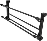 ERINGOGO Shoe Shelves for Wall Wall-mounted Shoe Rack Folding Space Saver No-drill 50cm Black
