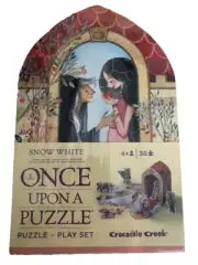Crocodile Creek floor puzzle Snow White Once upon a puzzle 36 pieces new in box