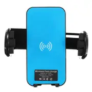 2 Coils 10W Qi Wireless Car Dashboard Holder Charger for Samsung S8 Huawei iPhone 7 Plus