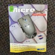 Micro Innovations Wireless Mouse Model PD400W Vintage