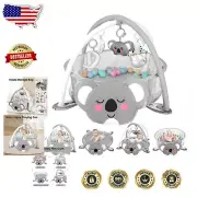 Koala Theme 4-in-1 Baby Play Mat & Activity Gym with 30 Balls - Gift Ready!