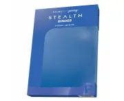 STEALTH 9 Pocket Zip Trading Card Binder - BLUE
