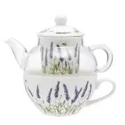 Ashdene French Country Kitchen Tea For One LAVENDER FIELDS Teapot