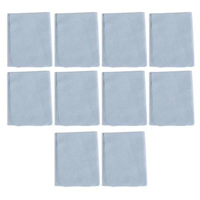 10 Pcs Glasses Cloth Eyeglasses Chamois Cloth Microfiber Cleaning Cloth1013