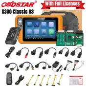 OBDSTAR X300 Classic G3 Prog.ramming With Licenses SRS Reset+Cluster +E-CU +Test