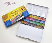 Sennelier Watercolour Metal Palette Set Of 48 Half Pans