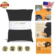Sustainable Airplane Pillow with Medium Soft Firmness, Neck Support for Adults