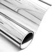 One Way Mirrored Window Film Silver Self-Adhesive Blackout Reflective Window Tin