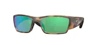 Costa Del Mar Corbina Pro Polarized 910912 Men's Sunglasses Tortoiseshell Size 61