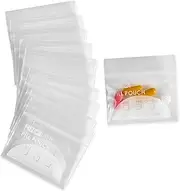 Pill Bag Pouch, Reusable Plastic Pill Organizer Bags, Size 3" X 2" 8 Mil - Extra-Thick (Pack of 100)