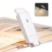 Portable Book Light Clip on for Reading in Bed, USB Rechargeable LED Book Readin