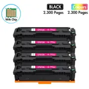 4PK CF413A Magenta Toner Fits for HP 410A Color LaserJet Pro MFP M452dw M452nw
