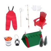 Christmas Elf Accessories for Elf Dollhouse for Xmas Festival Party Favors