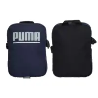 在飛比找momo購物網優惠-【PUMA】側背小包-斜背包 肩背包 隨身小包 丈青灰白(0