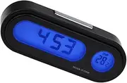 2 Pcs Car Vehicle LED Clock Car Digital Display Car Clock Table Clock Night Light Clock Temp LED Clocks with Backlight Small Clock Component