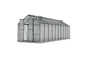 Aluminium Greenhouse Polycarbonate Large Green House Garden 6.3M