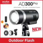 Godox AD300pro 2.4G TTL HSS 300Ws Outdoor Flash Light for Canon Nikon Sony DSLR