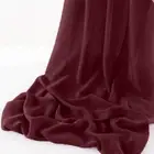 Chelsea Wool Dobby Chiffon Fabric/58" Wide Sheer Fabric/Solid Color Draping,