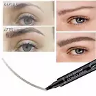 4-Tip Fork Microblading Eyebrow Pencil Tattoo Pen Waterproof Long-Las FA^