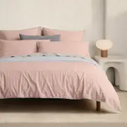 Sheridan Tilley Quilt Cover Set in Pink Cotton