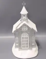 RAZ Imports 07956-10.5" Battery Operated Church Water Filled Lantern