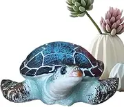 Resin Turtle Figurines - Resin Garden Turtle Statue - Garden Landscape Ornament for Themed Decoration Amith