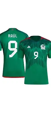 NWT Raul Jimenez Mexico Adidas Climalite 2022 Jersey Mens Medium