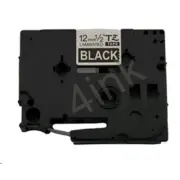 Aimo Brother Compatible TZe-335 P-Touch Tape - 12mm - White on Black [ZBRTZ335]