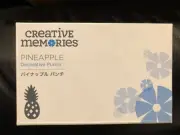 Rare Creative Memories Pineapple Decorative Punch Scrapbook Card Tool New in Box