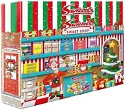 Sweets Christmas Advent Calendar 2023 220g With Christmas Sticker - Kids and adults Sweet Advent - Christmas Sweets Gift - Retro Christmas Advent