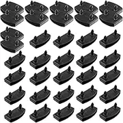 aghoer Slatted Frame Brackets, Pack of 36 Slatted Frame Holders, Slatted Frame Accessories, Plastic Slatted Frame Replacement Parts, Bed Slatted Frame Caps, 24 at The End and 12 in The Centre, for
