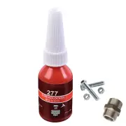 2PCS Loctite 277 Red High Strength Threadlocker For Permanent Locking 10ml Pack