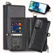 Premium Leather Wallet Case with Multiple Cards&Cash Stoage for Galaxy S20+ Plus