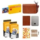 Kodak Mini 2 Retro 2.1x3.4” Portable Photo Printer Yellow + 60 Sheet Cartridges