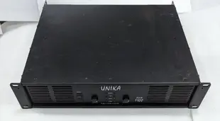 高點舞台音響 二手 中古 後級 品牌 : unika 型號 : DCA-1100 後級擴大機  ．高效能大功率環形變壓器