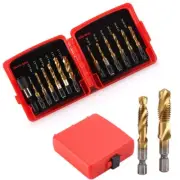 Time Saving Tap Drill Set with Drilling Tapping and Countersinking Functions
