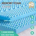 All Sizes Cooling Gel-infused Memory Foam Mattress Topper Underlay 5/8CM Pad AU