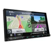 Kenwood 6.8" CD/DVD AV Receiver with Apple CarPlay, Android Auto - DNX9190DABS