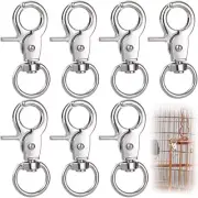 7PCS Trigger Snap Hooks 2.37x0.96'' Heavy Duty Zinc Alloy Swivel Trigger Snaps