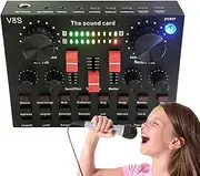 Sound Effects Board | DJ Sound Controller | Compact PC Audio Interface, Practical DJ Sound Controller Portable For Streaming Use