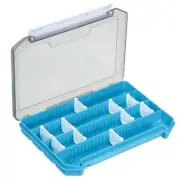 Waterproof Fishing Lure Box, Fish Tackle Accessory Storage Container, Blue