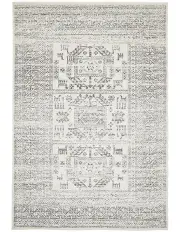 [Rug Culture] Chrome Addison Rug in Silver