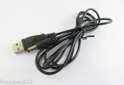 10x USB Male To 5.5mm x 2.1mm Male DC Power Supply Extension Adapter Cable 1.5m